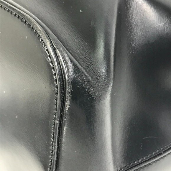 CARTIER Leopard print PANTHERE Shoulder Bag Leather Black/Silver - Picture 9 of 16